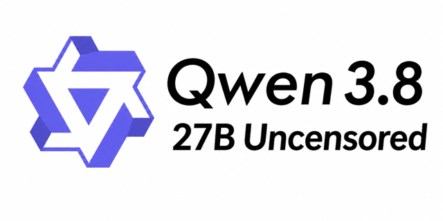 Qwen 3.8 27B Uncensored