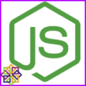 NodeJS Server on CentOS Stream 9 Server logo