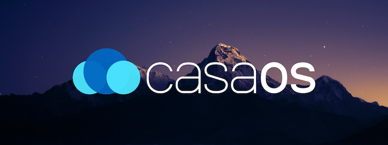 CasaOS - Home Server Dashboard