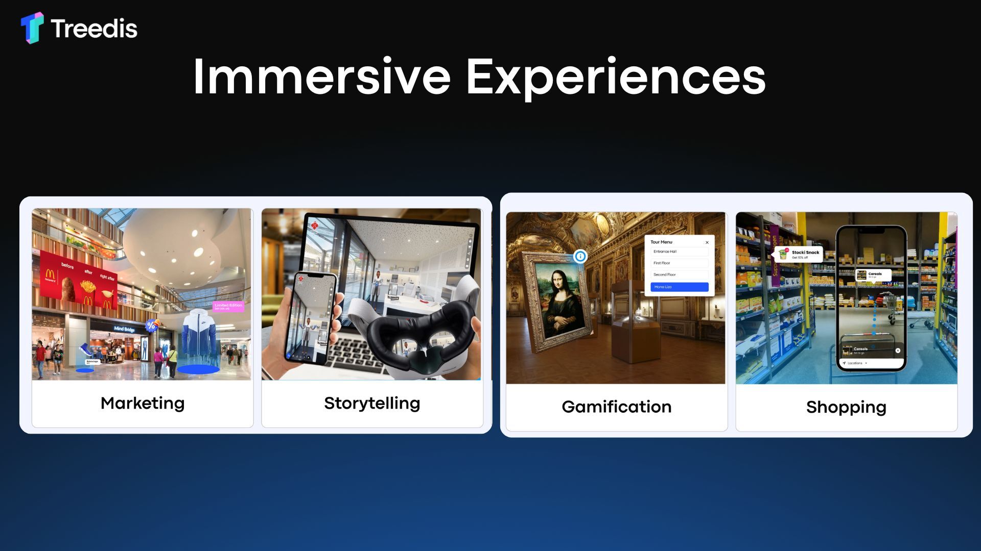 Immersive Experiences with Digital Twins
