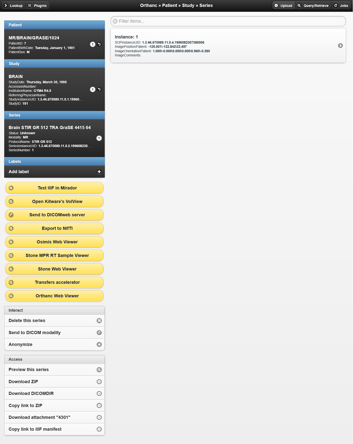Select video