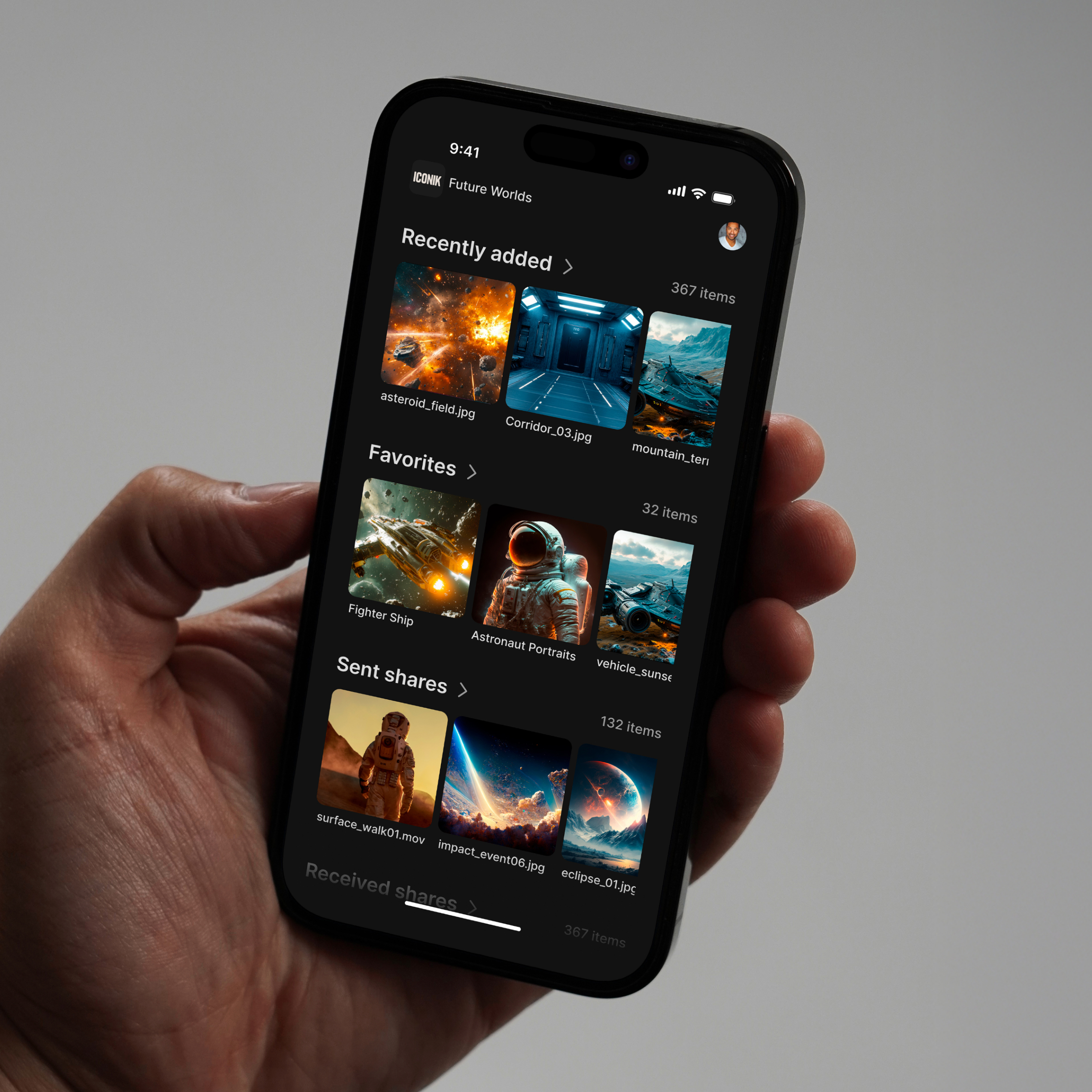 Select video