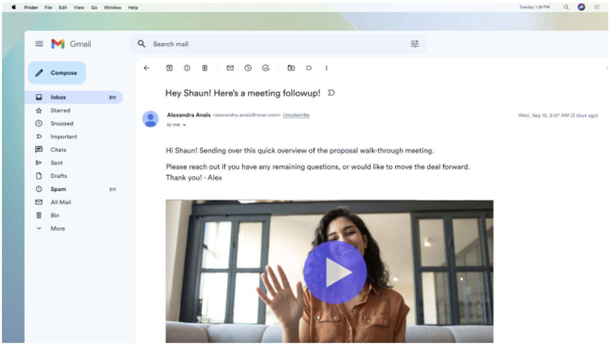 Select video