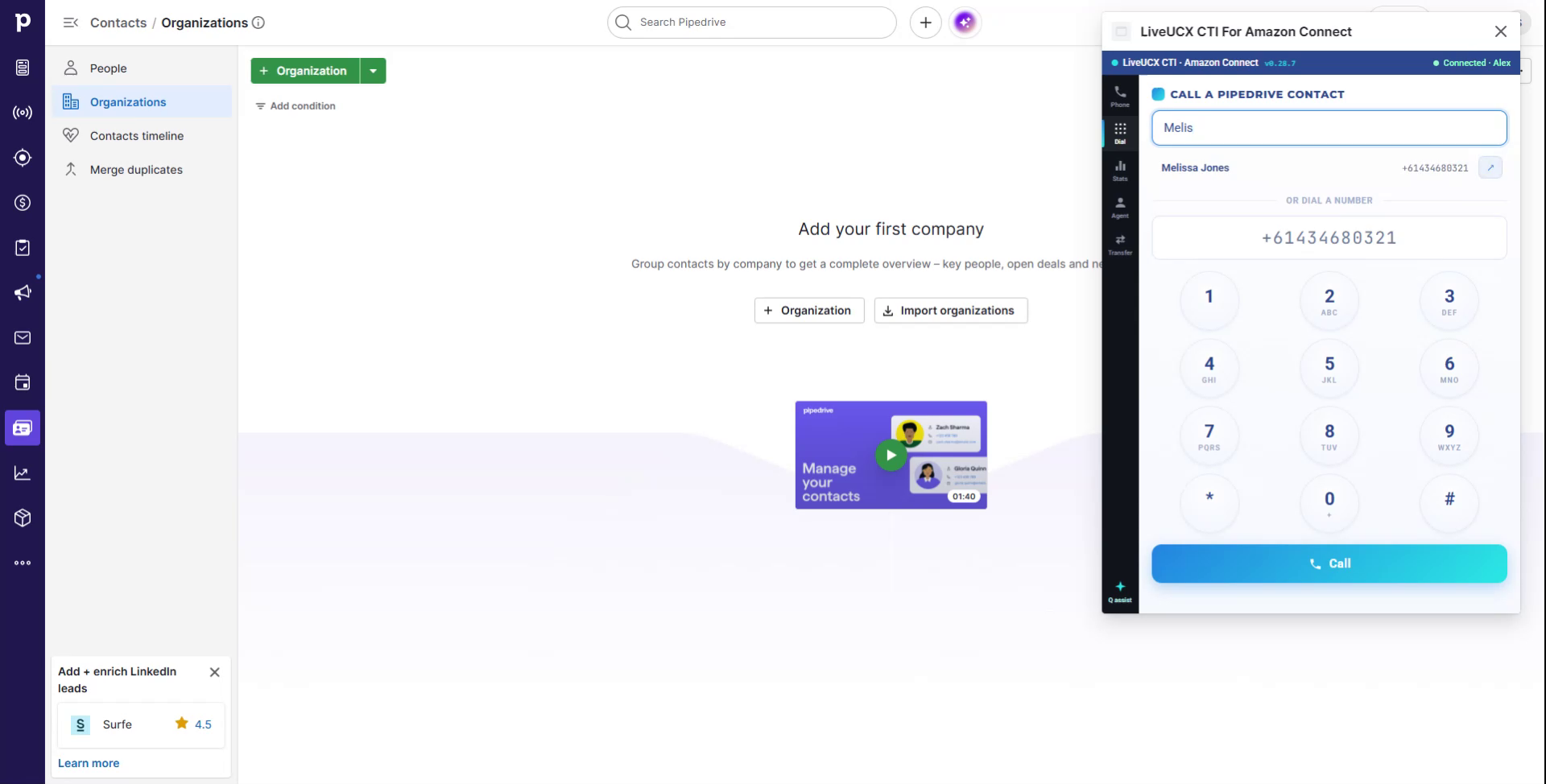 Select video
