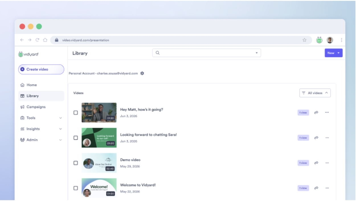 Select video