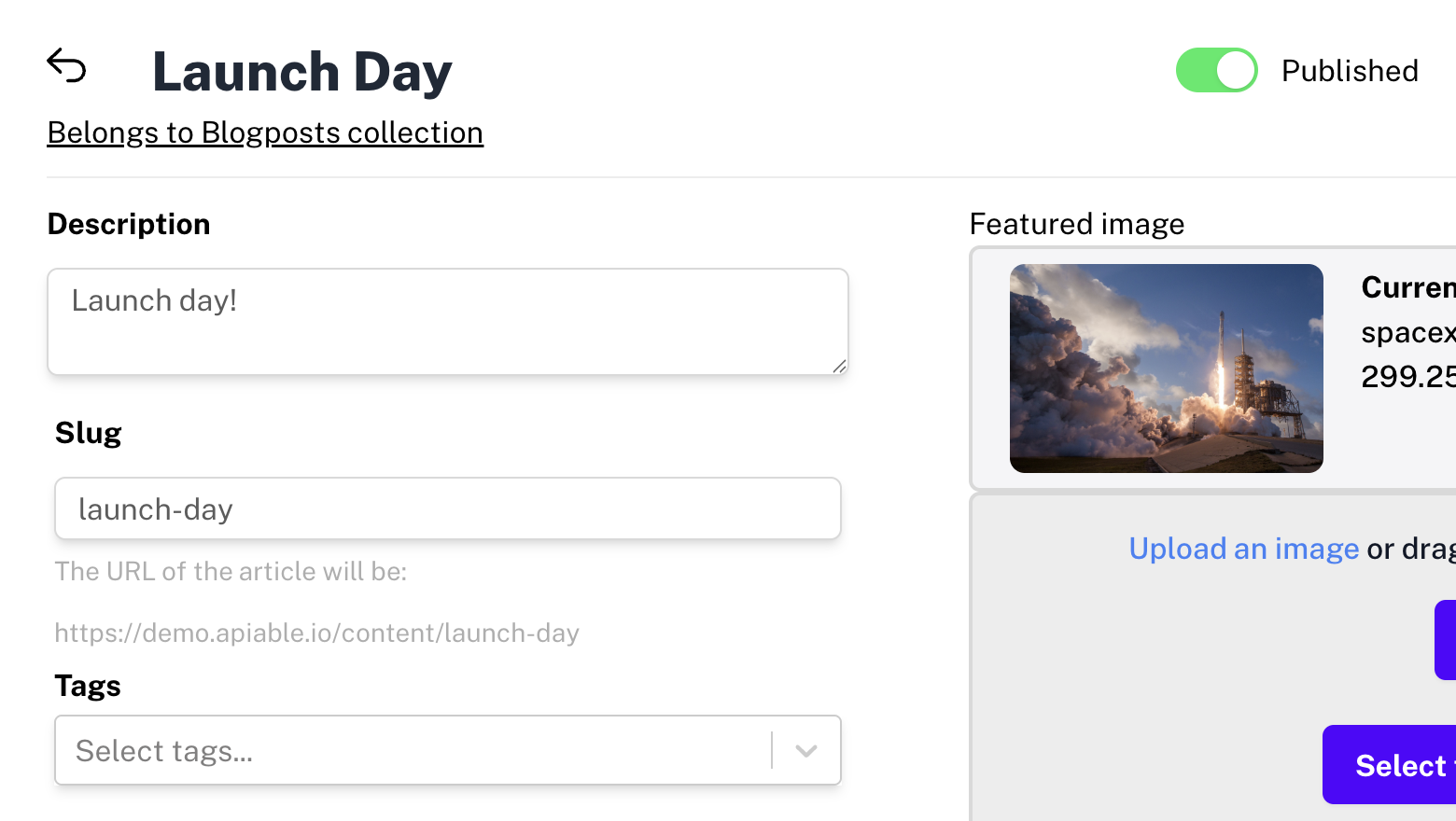 Select video