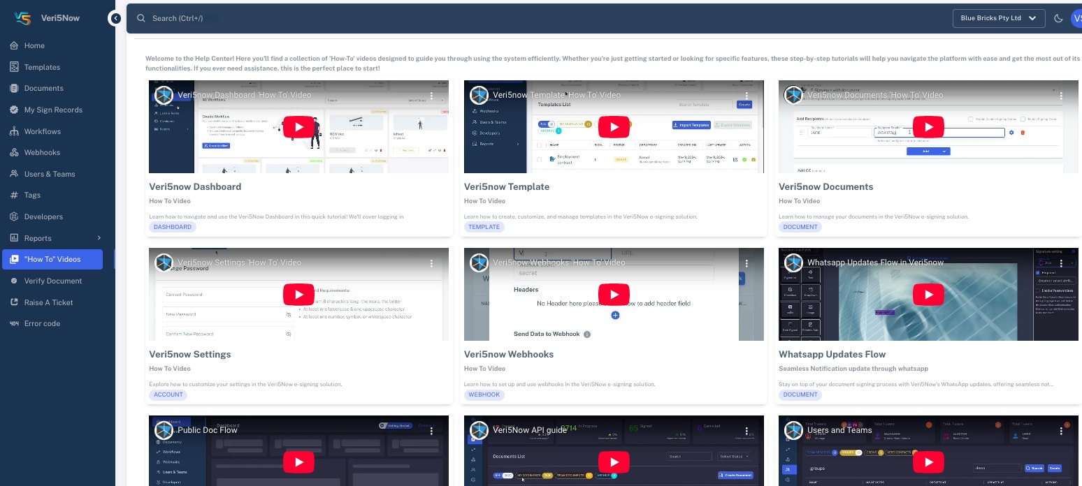 Select video