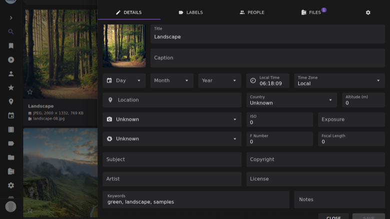 Select video